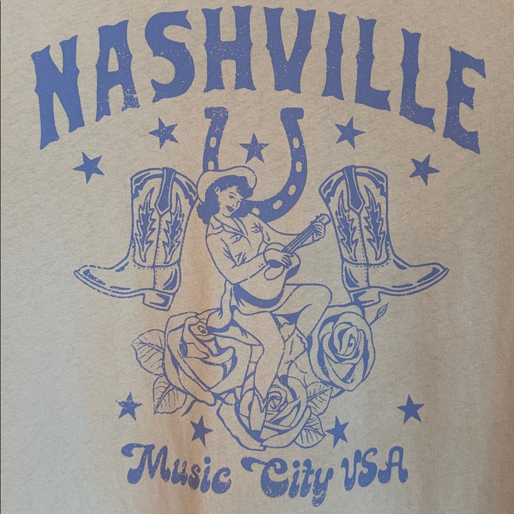 KITTENISH Nashville Music City USA T-Shirt - Picture 3 of 12
